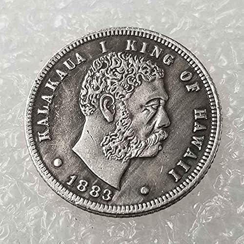 1883 מטבע חיקוי של הוואי מורגן מטבע אמריקה אמריקאית מטבע אמריקאי אמריקאי מטבע זיכרון אמריקאי מעניין שירות