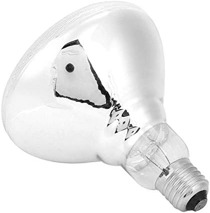 מנורת חום בעלי חיים של Eboxer, מנורת אור שמש 175W נורה לחימום נורה לחזרזיר נחש זוחל