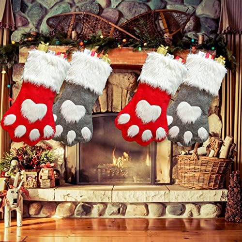 Dbylxmn מתנות מתנות גרביים אחים מותאמים אישית לקישוטים לבית חג המולד ואביזר מסיבות לילדים