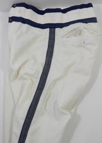 שנות השמונים יוסטון אסטרוס טום ווידנבאאו 33 משחק משומש מכנסיים לבנים 26 DP25287 - משחק משומש מכנסי MLB