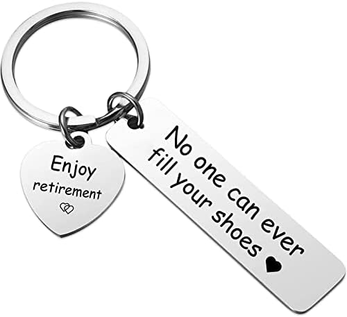 מתנות פרישה לנשים 2023 - מתנות אור בהתאמה אישית עם ליהנות ממחזיק מפתחות נמרץ לנשים שמחה חדשה הולכת לעמיתים