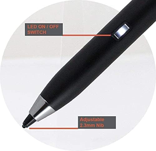 Broonel Black Point Point Digital Active Stylus Pen - תואם ל- Samsung Galaxy Tab S8 11 טאבלט