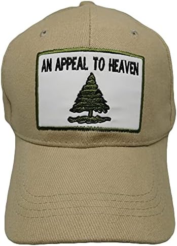 ערעור לגן עדן וושינגטון קרוזר של חאקי כותנה מתכוונן רקום כובע כובע