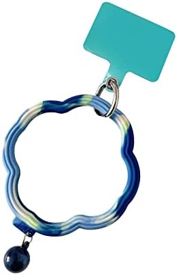 קו אוניברסלי תליית גל טבעת חבל נייד טלפון שרוך מחזיק מפתחות רצועת אנטי אבוד צמיד טבעת סלפון סיליקון