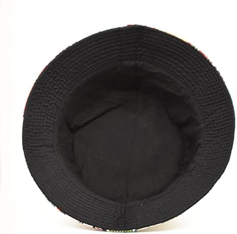 פירות דייג כובע נשים כותנה קוריאני קיץ כובע גברים של נסיעות חוף כפול צדדי סיר כובע בציר דלי כובע שחור