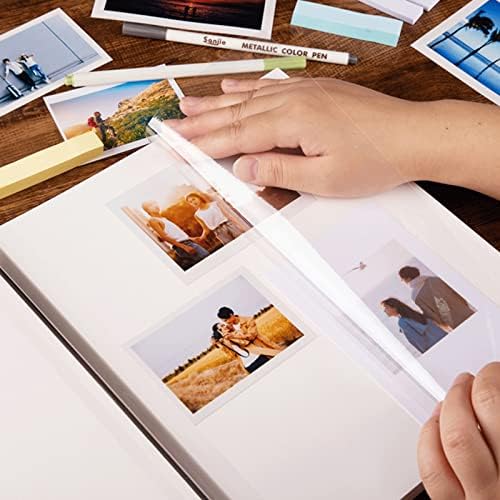 ספר תמונות, ספר אלבום, אלבום תמונות DIY אלבום מזכרת בעבודת יד לזוגות שהודבקו על פלסטיק יכול לכתוב אלבום