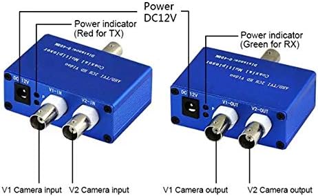 2CH AHD TVI CVI 1080P HD Video Video CVBS CVBS 2 ערוץ וידאו קואקסיאלי מרבב קואקסיאלי עבור HIKVISION HDCVI