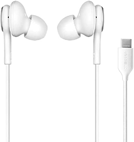 Ellogear 2020 אוזניות אוזניות USB C עבור סמסונג גלקסי S21, הערה 10, Galaxy S10, S9 Plus, S10E -