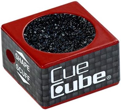 Cue Cube Bool Billiard Cue Cip Tool 2 ב 1 Shaper Scuffer ניקל או רדיוס Dime בחר את הצבע שלך