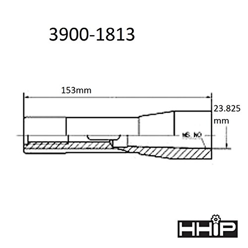 Hip 3900-1813 R8 עד MT3 שרוול