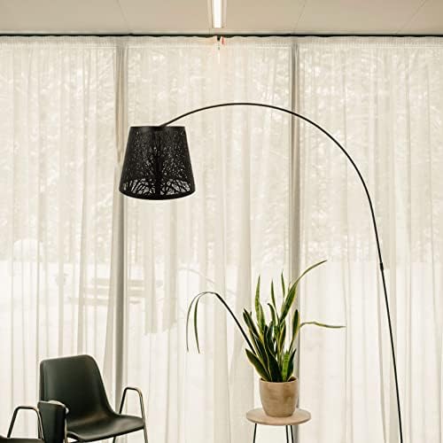 גוון מנורה של Osaladi E27: עץ חלול-אאוט מכסה אור אור, קליפ על שולחן מלפח, צל מנורת מתכת, החלפת מנורת הקרנה