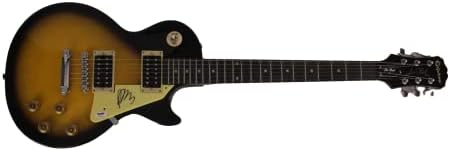 פול בנקס חתם על חתימה גיבסון אפיפון לס פול גיטרה חשמלית נדיר מאוד עם אימות של אינטרפול, להדליק את האורות