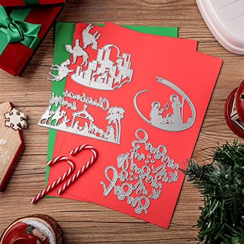 4 PCS MADIVITY METAL DIE CUTS BATLS BATLS DIES SELSSINDER