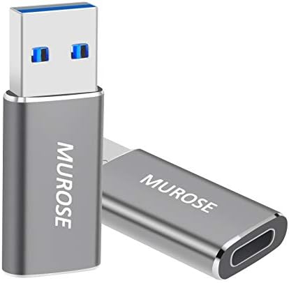5GBPS USB C נקבה ל- USB 3.0 מתאם גברים, סוג C ל- USB ממיר כבל מטען לאייפון 13 12 מיני פרו מקס אייפד אייר 6