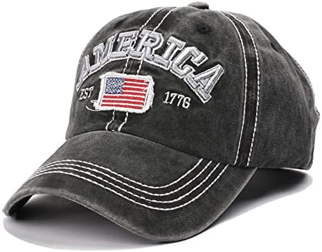 אמריקאי אמריקאי ישן דגל למבוגרים קלאסי מכתב שטף בייסבול שמשיה בייסבול כובעי כובעי השפעה