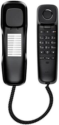 UXZDX Cujux טלפון כבלים - טלפונים - טלפון חידוש רטרו - מיני מתקשר מזהה טלפון, טלפון טלפון קבוע טלפון