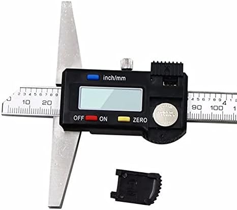 0-150 ממ תצוגה דיגיטלית עומק קליפר ממ / אינץ מדידת כלים עומק ורניה קליפר מדידה שליט