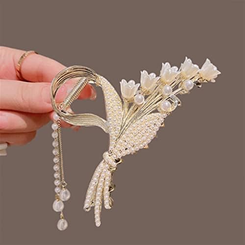 ZHUHW SHARK CLIP CLIP CLIP FEAM BELL BELL FRINGE FRINGE FRIGEN CLIP CLIP CLIP גב גדול של הראש