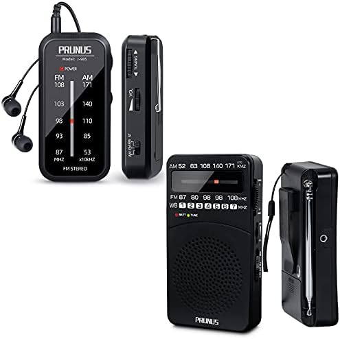 רדיו Pocket Mini Am FM רדיו סטריאו נייד סוללה מופעל רדיו & prunus am fm wb רדיו נייד