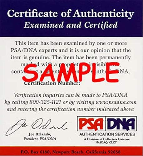 Gale Sayers PSA DNA חתום CERT 8X10 דובי צילום