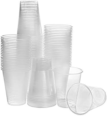 טשיבוקס 12 עוז כוסות פלסטיק שקופות-כוסות מסיבת שתייה קרה חד פעמיות