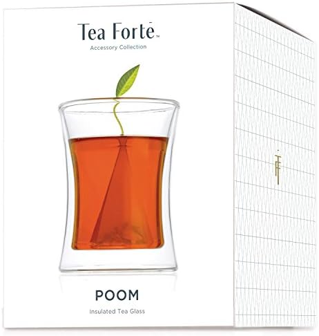 תה פורטה פום כפול קיר זכוכית תה כוס עבור חם או אייס תה