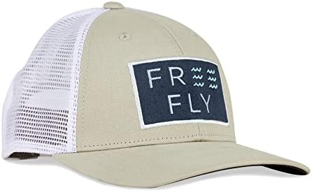 גל זבוב חינם Snapback עם לוגו - כובע סנאפבק של כותנה ורשת לגברים ונשים