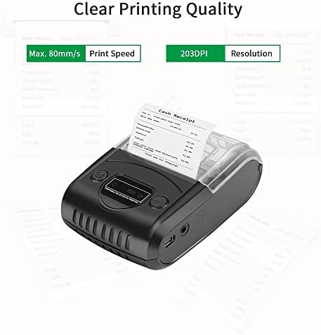 מדפסת מיני מיני ניידת 58 ממ BT מדפסת קבלה תרמית חשבון אישי שטר אישי POS POS מדפסת תמיכה ESC/POS Print Print Proguemed