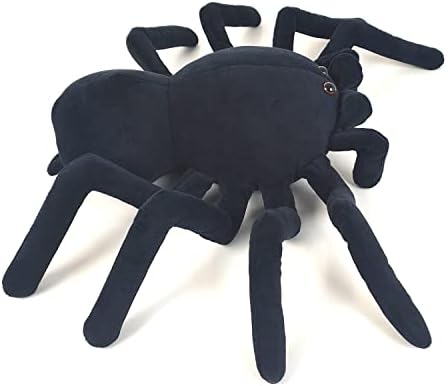 Zctghvy עכביש ממולא חיה משחק חמוד משחק צעצועי קטיפה בובות בעלי חיים במדבר רכות ומגניבות לילדים ומבוגרים,