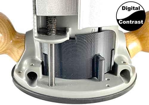 יציאת אבק DigitalContrast, מתאימה לנתב Bosch 1617EVs RA1161 RO161, לצינור 1-7/8 צינור רטוב/יבש
