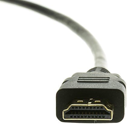 כבלים כבלים כבל HDMI 3 רגליים, מהירות סטנדרטית עם אתרנט, 1080p מלא HD, 30 AWG HDMI Type-A זכר