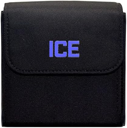 קרח 5 כיס מסנן אחסון / נסיעות ארנק / מקרה עם קרבינר, רצועת יד & מגבר; חגורת לולאה מחזיק עד 112
