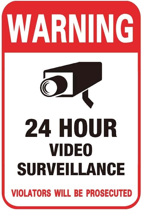 2/4/6/10 יחידות שלט מעקב וידאו 24 שעות ביממה, ללא שלט אזהרה הסגת גבול, 6' 4 ' - אבטחת טלוויזיה