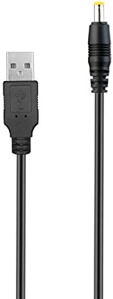 PPJ USB מחשב טעינה טעינה מטען כבל חשמל לסוני ICF-M410 ICF-M410V ICF-M410S ICF-M410L, ICF-CD73W ICFCD73W,