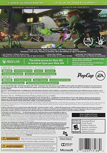 צמחים לעומת זומבים - לוחמת גן - Xbox 360 - חדש אטום