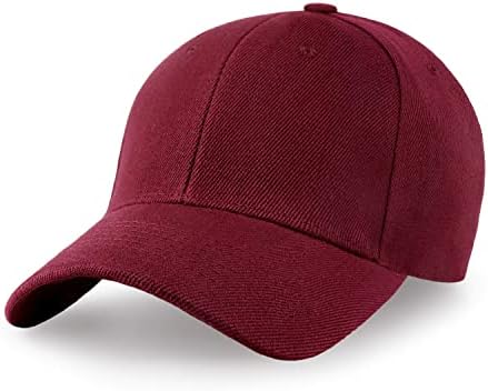 צ ' וק.מכסי כל יום פרימיום כדור כובע מובנה רגיל בייסבול כובעי עבור גברים נשים מתכוונן גולף טיולים חיצוני בארה '