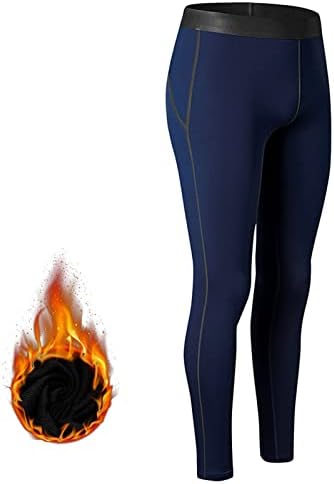 MGBD חותלות פליס דק לנשים עם כיסים חורף חם פלוס קטיפה מותניים גבוהים אימון אימון מכנסי יוגה מכנסיים