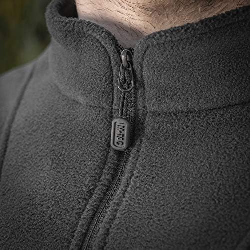 סוודר צמר טקטי לגברים - סדרת מיקרו פולרטק 1/4 סוודר תחתוני רוכסן