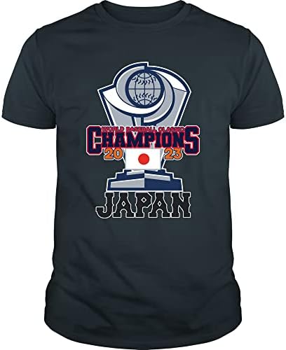 יפן אלופת העולם בייסבול בייסבול קלאסי 2023 חולצת טריקו יפן קבוצת בייסבול 2023 חולצת טריקו אלופת