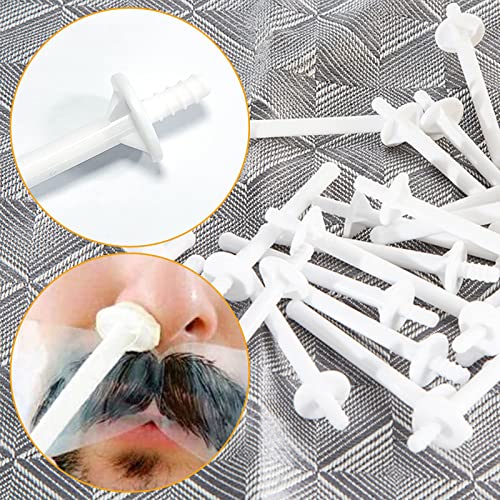 80 יחידות האף מריות שעוות פלסטיק האף שעווה מוליך מקלות האף שיער האף שעווה רצועות עבור נחיר האף ניקוי