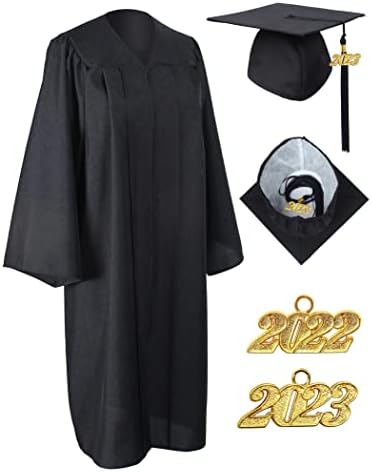סט ציצית כובע שמלת סיום מט 2023 ו-2022 לבוגרי תיכון במכללה