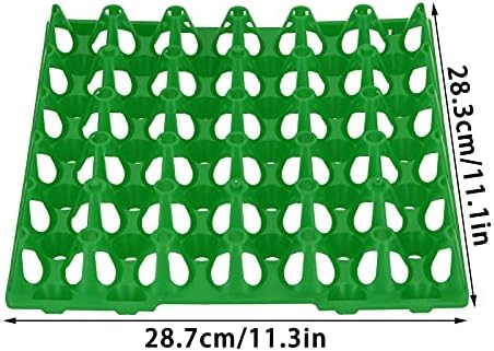 5 יחידות פלסטיק עוף 30 תא ביצת ארגזי מחזיק מגש לגיבוב ביצת מגשי גדול קיבולת לשימוש חוזר ביצה