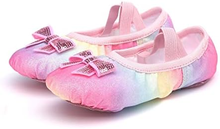 נעלי ילדים נעלי ריקוד ריקוד חם ביצועי בלט נעליים מקורה נעלי ריקוד יוגה נעלי טניס פעוטות נערה