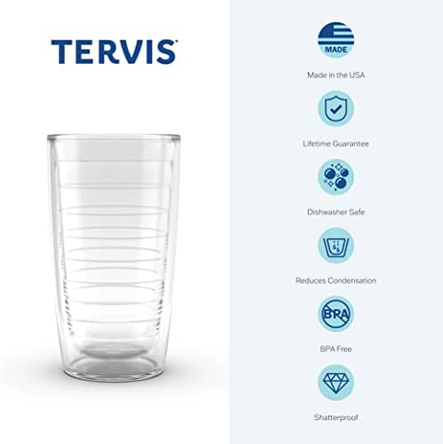 טרוויס תוצרת ארה ב כפול חומה גיא הארווי מבודד כוס כוס שומר משקאות קר & מגבר; חם, 16 עוז, כריש פיראט