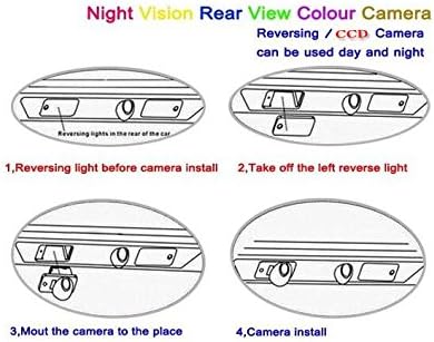 ראיית לילה / מצלמה אחורית לרכב / מצלמה אחורית לגיבוי הפוך / עבור ב. מ. וו 5 על 5 מ ' 15 2014 2015 + ממסר כוח