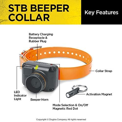 Dogtra stb Beeper Collar Beeper גרסת ציד צווארון כלב לכלב אקדח חיצוני חיצוני