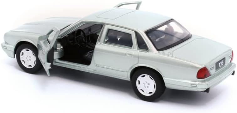 מציג את יגואר אקס-ג 'יי-6, סילבר סילבר סילבר 0001ג' ה-1/36 מודל צעצוע של מכונית