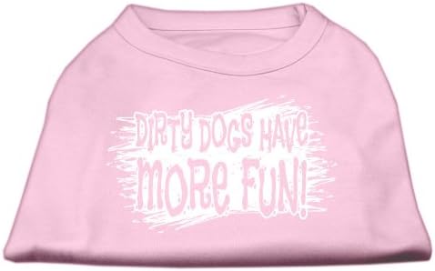 מוצרי חיית מחמד של מיראז 'כלבים מלוכלכים חולצת הדפסת מסך