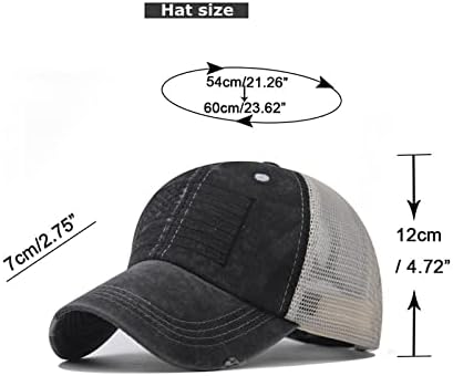 כובע בייסבול דגל אמריקאי לגברים נשים פטריוטיות מסוגננות סנאפבק מכסים הגנה מפני שמש שטופה כובע שמש דיג