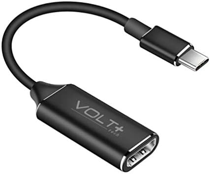 Volt Plus Tech HDMI 4K USB-C ערכת תואם למתאם מקצועי של Realme V20 עם פלט דיגיטלי מלא של 2160p,